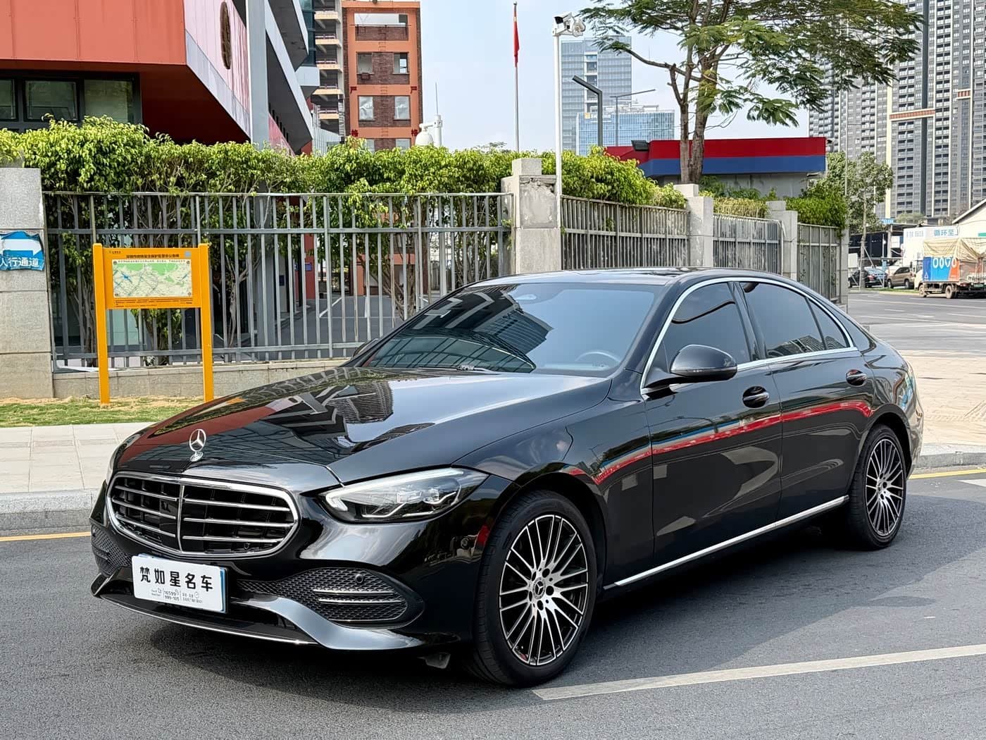 2021 Mercedes-Benz C-Class Black, 70,000 km, China export – photo 1