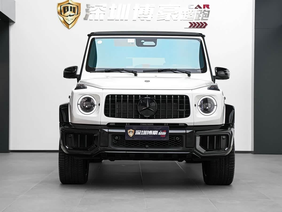 2024 Mercedes-Benz G-Class AMG White, 3,500 km, China export – photo 3