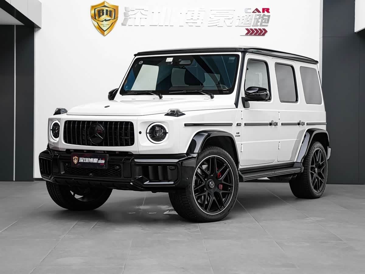 2024 Mercedes-Benz G-Class AMG White, 3,500 km, China export – photo 1