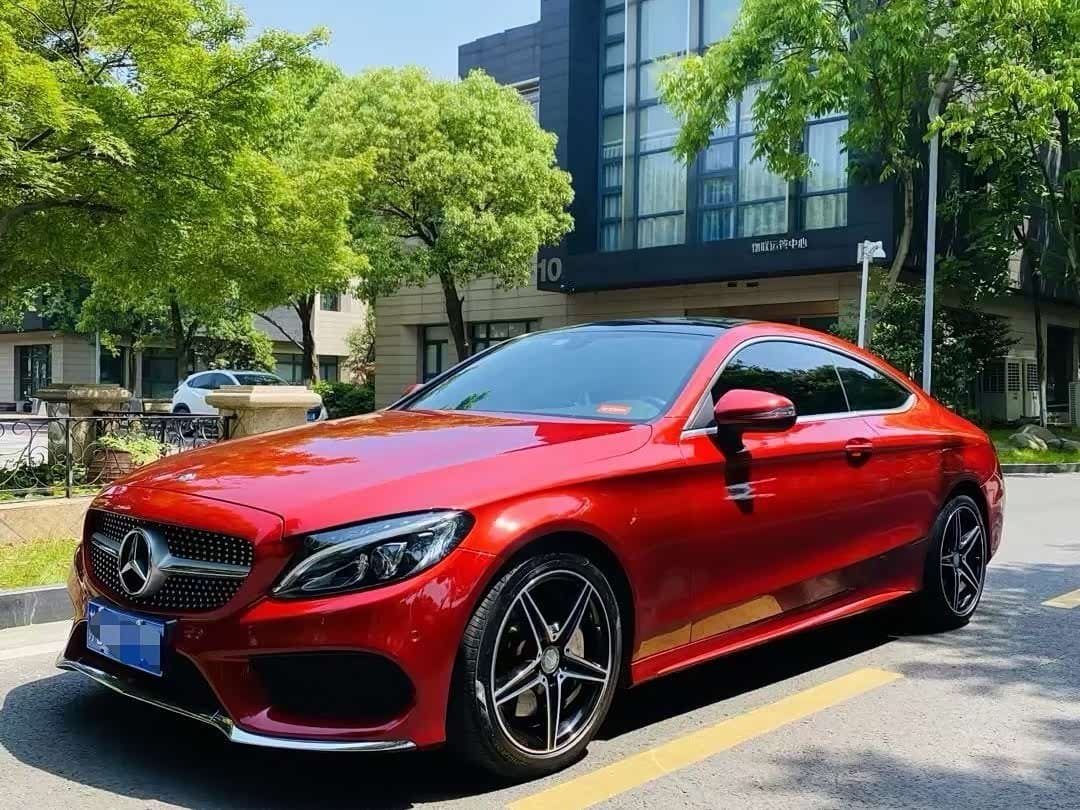 2016 Mercedes-Benz C-Class Red, 140,000 km, China export – photo 1
