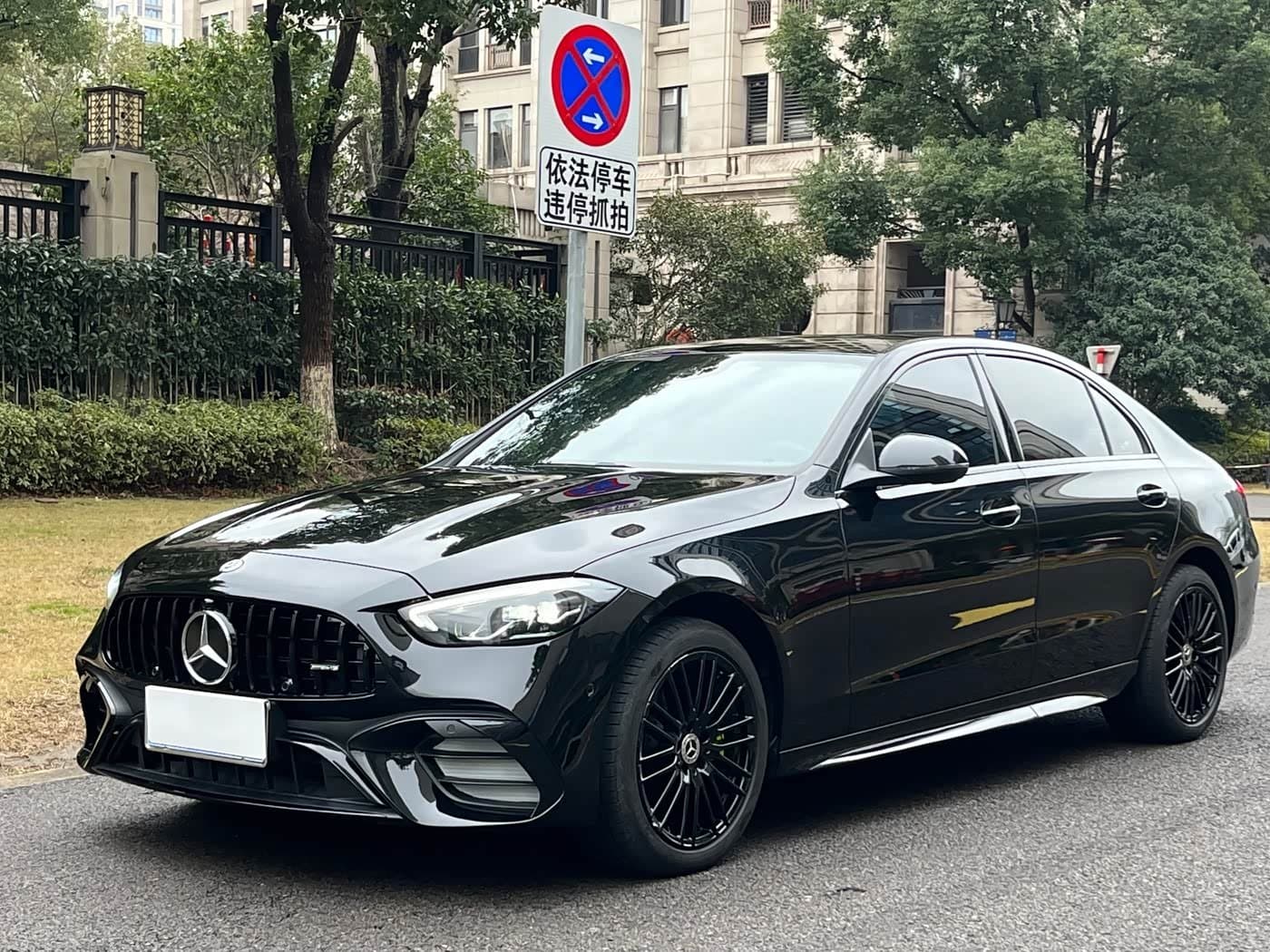 2022 Mercedes-Benz C-Class Black, 31,000 km, China export – photo 2