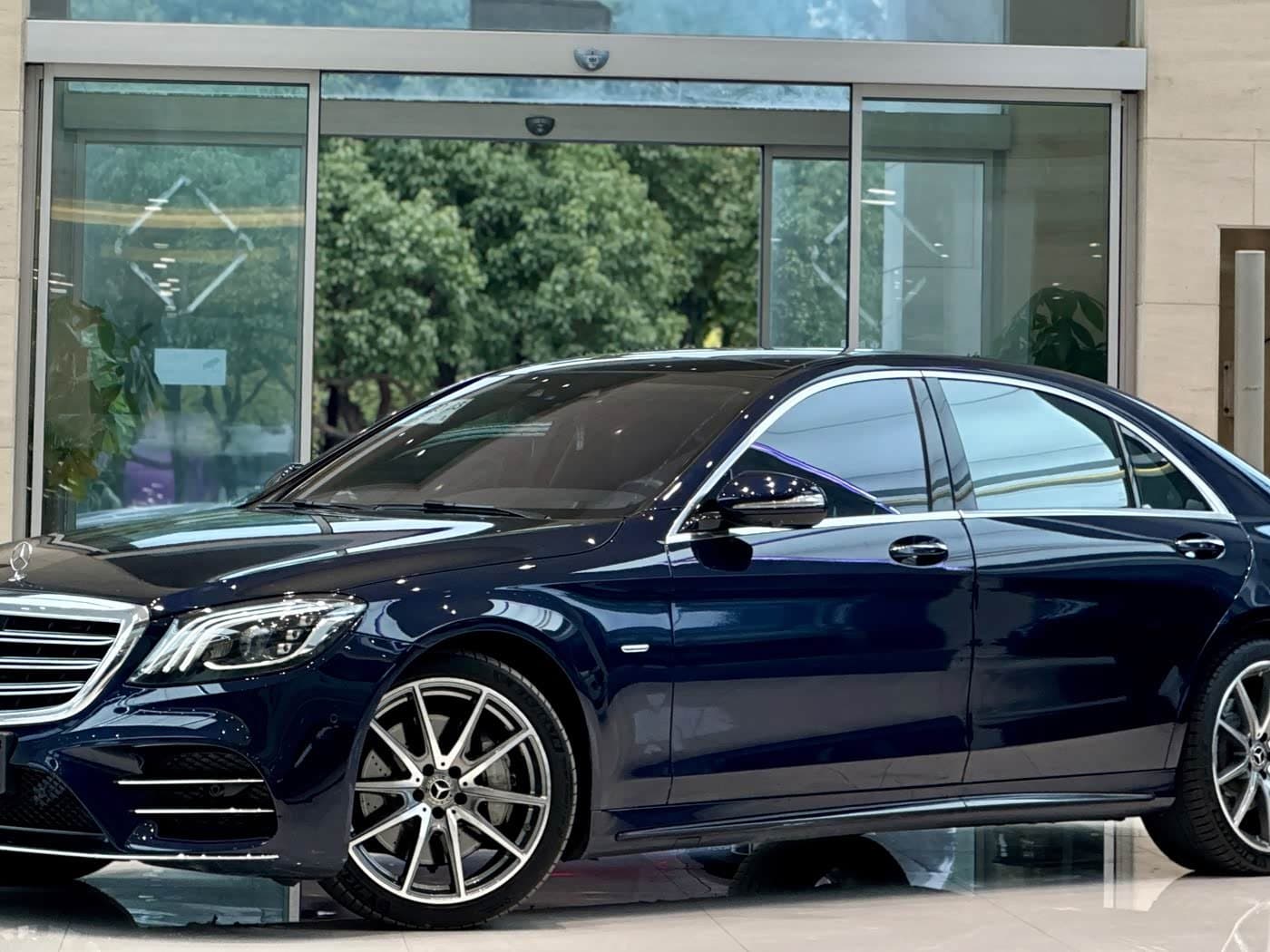 2020 Mercedes-Benz S-Class Blue, 60,000 km, China export – photo 1