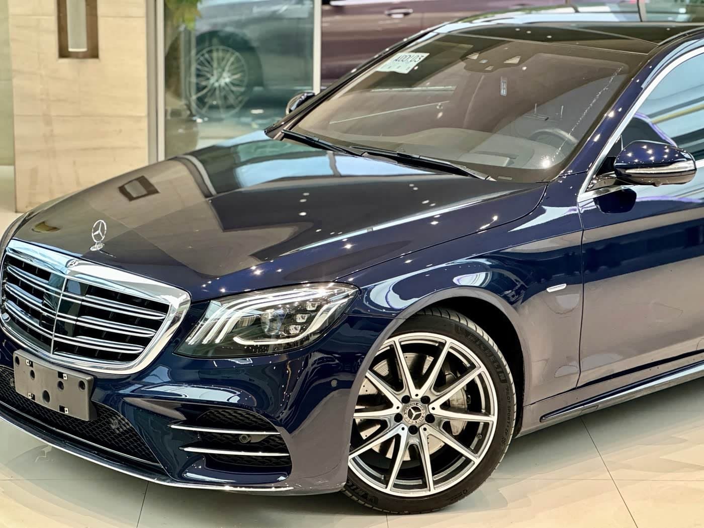 2020 Mercedes-Benz S-Class Blue, 60,000 km, China export – photo 3