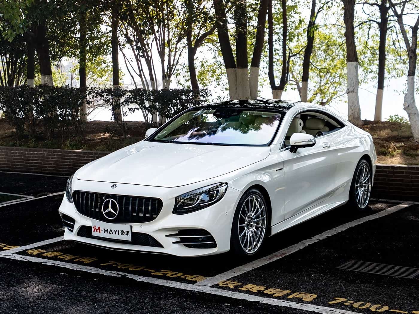 2018 Mercedes-Benz S-Class White, 88,000 km, China export – photo 1