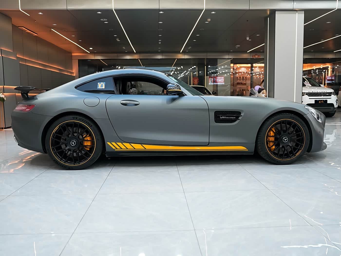 2017 Mercedes-Benz AMG GT 银灰色, 61,000 km, China export – photo 5