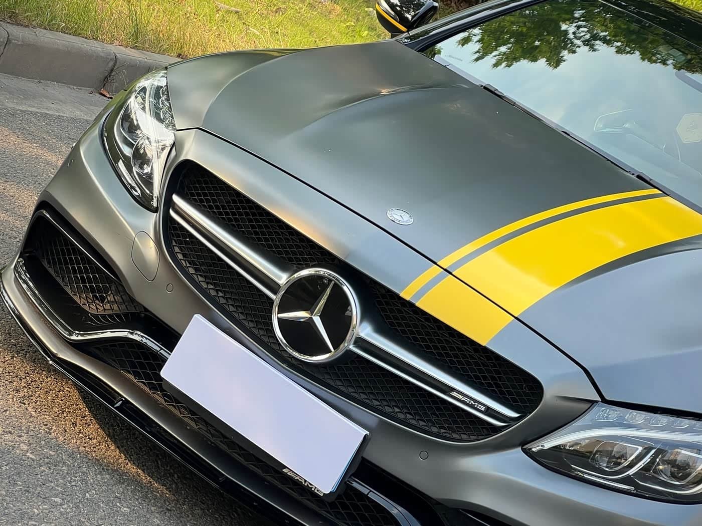 2016 Mercedes-Benz C-Class AMG 银灰色, 129,000 km, China export – photo 6