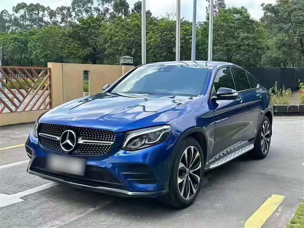 2016 Mercedes-Benz GLC Coupe Blue, 106,000 km, China export – photo 1
