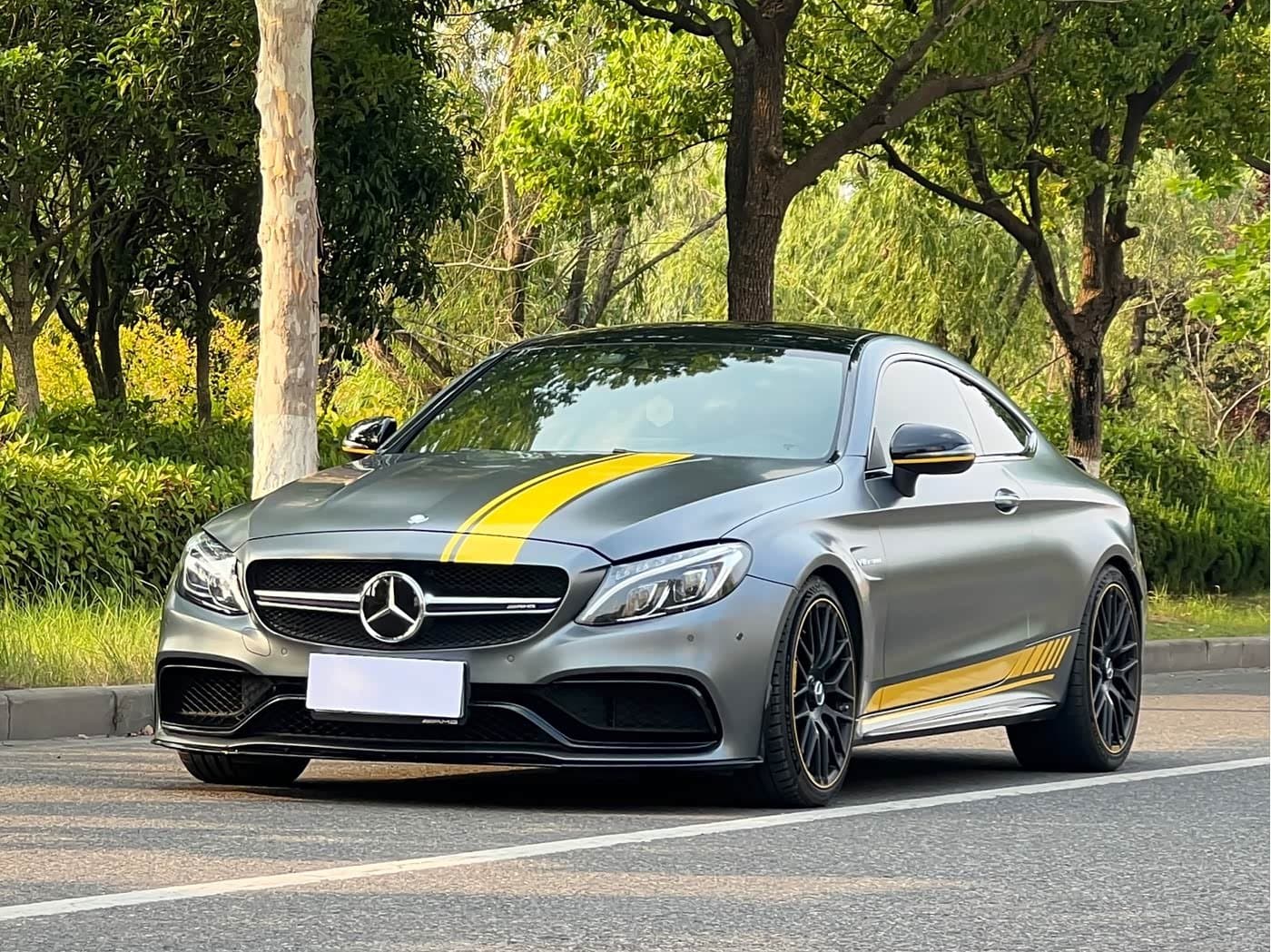 2016 Mercedes-Benz C-Class AMG 银灰色, 129,000 km, China export – photo 1