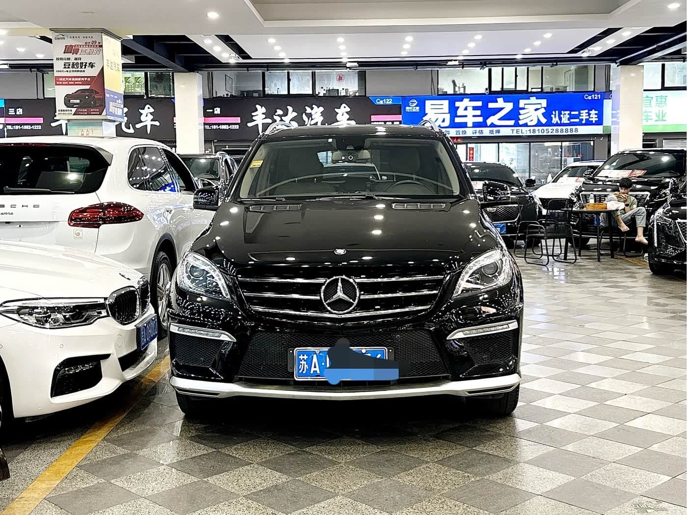 2013 Mercedes-Benz M-Class Black, 90,000 km, China export – photo 2