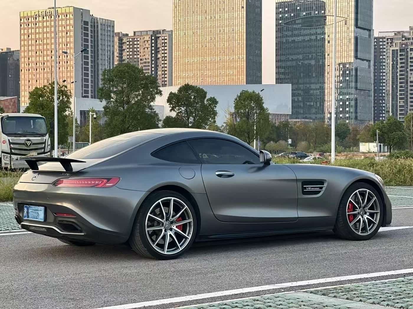 2017 Mercedes-Benz AMG GT 银灰色, 40,000 km, China export – photo 5