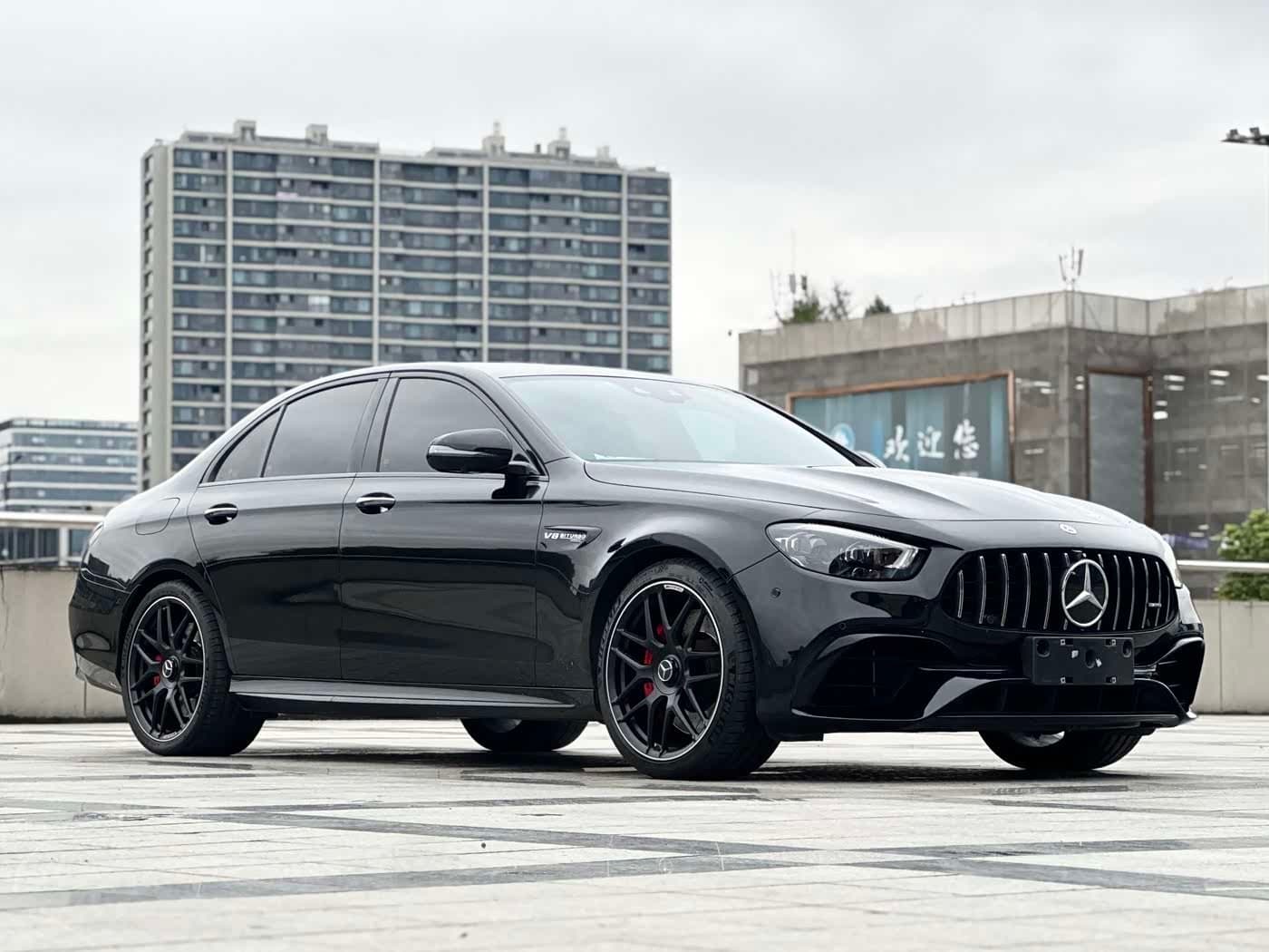 2021 Mercedes-Benz E-Class AMG Black, 60,000 km, China export – photo 3