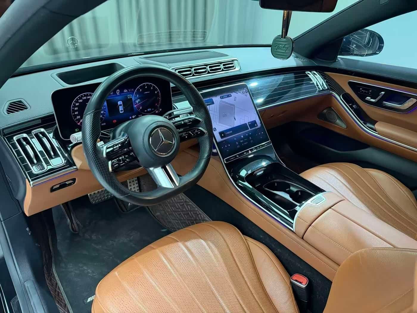 2021 Mercedes-Benz S-Class Black, 48,000 km, China export – photo 4