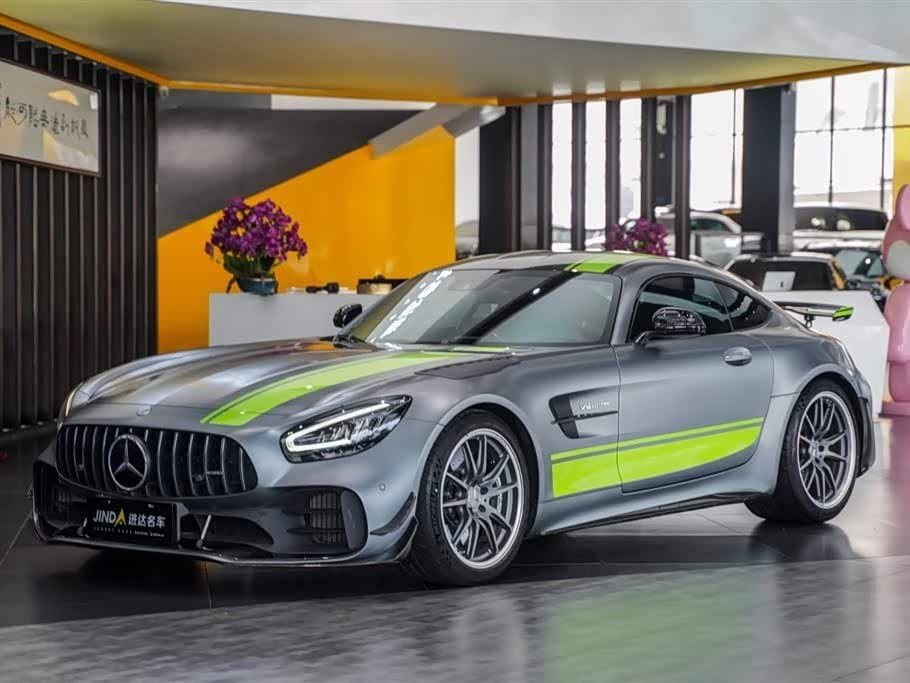2019 Mercedes-Benz AMG GT 银灰色, 10,000 km, China export – photo 1