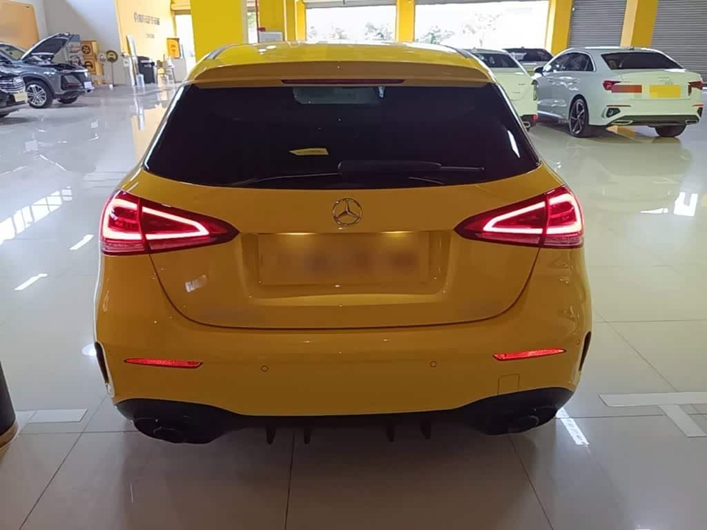 2020 Mercedes-Benz A-Class AMG Yellow, 36,500 km, China export – photo 6