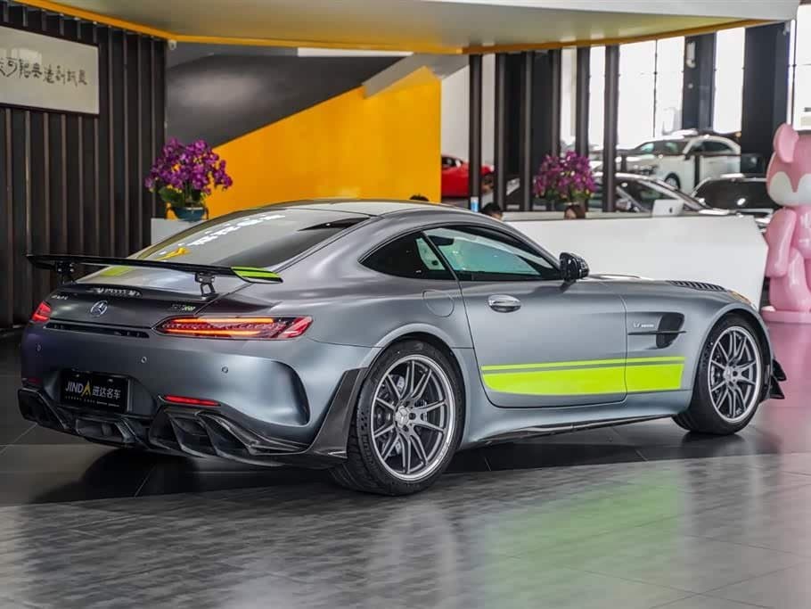 2019 Mercedes-Benz AMG GT 银灰色, 10,000 km, China export – photo 3