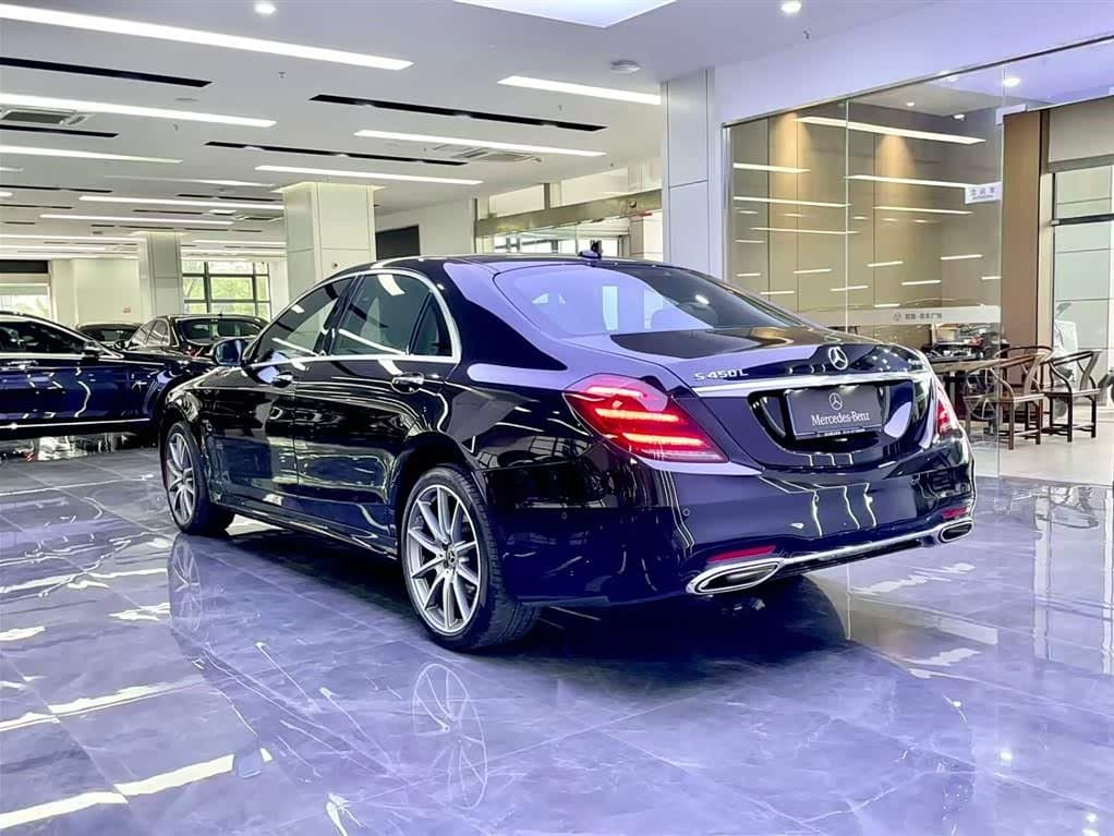 2020 Mercedes-Benz S-Class Black, 20,000 km, China export – photo 4