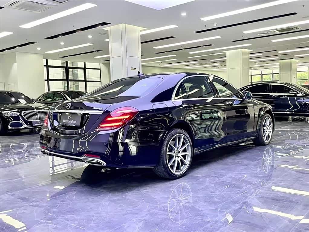 2020 Mercedes-Benz S-Class Black, 20,000 km, China export – photo 6