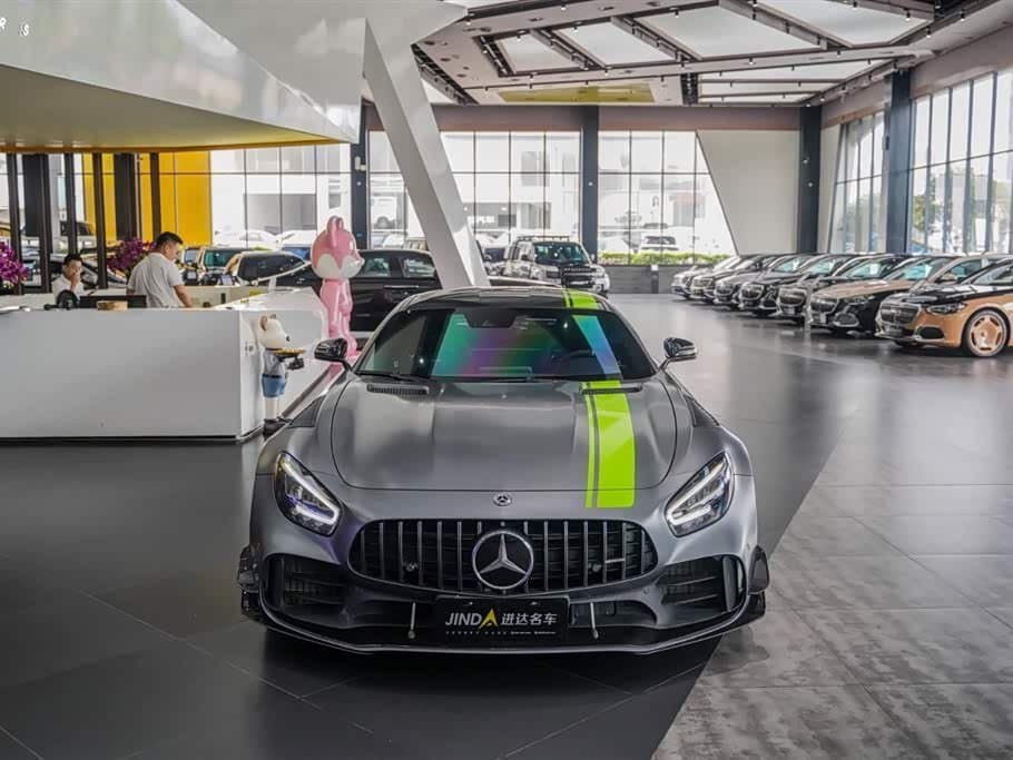2019 Mercedes-Benz AMG GT 银灰色, 10,000 km, China export – photo 4