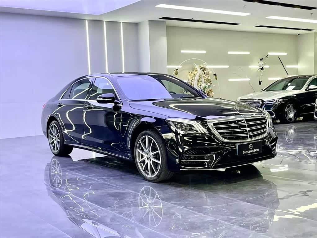 2020 Mercedes-Benz S-Class Black, 20,000 km, China export – photo 7