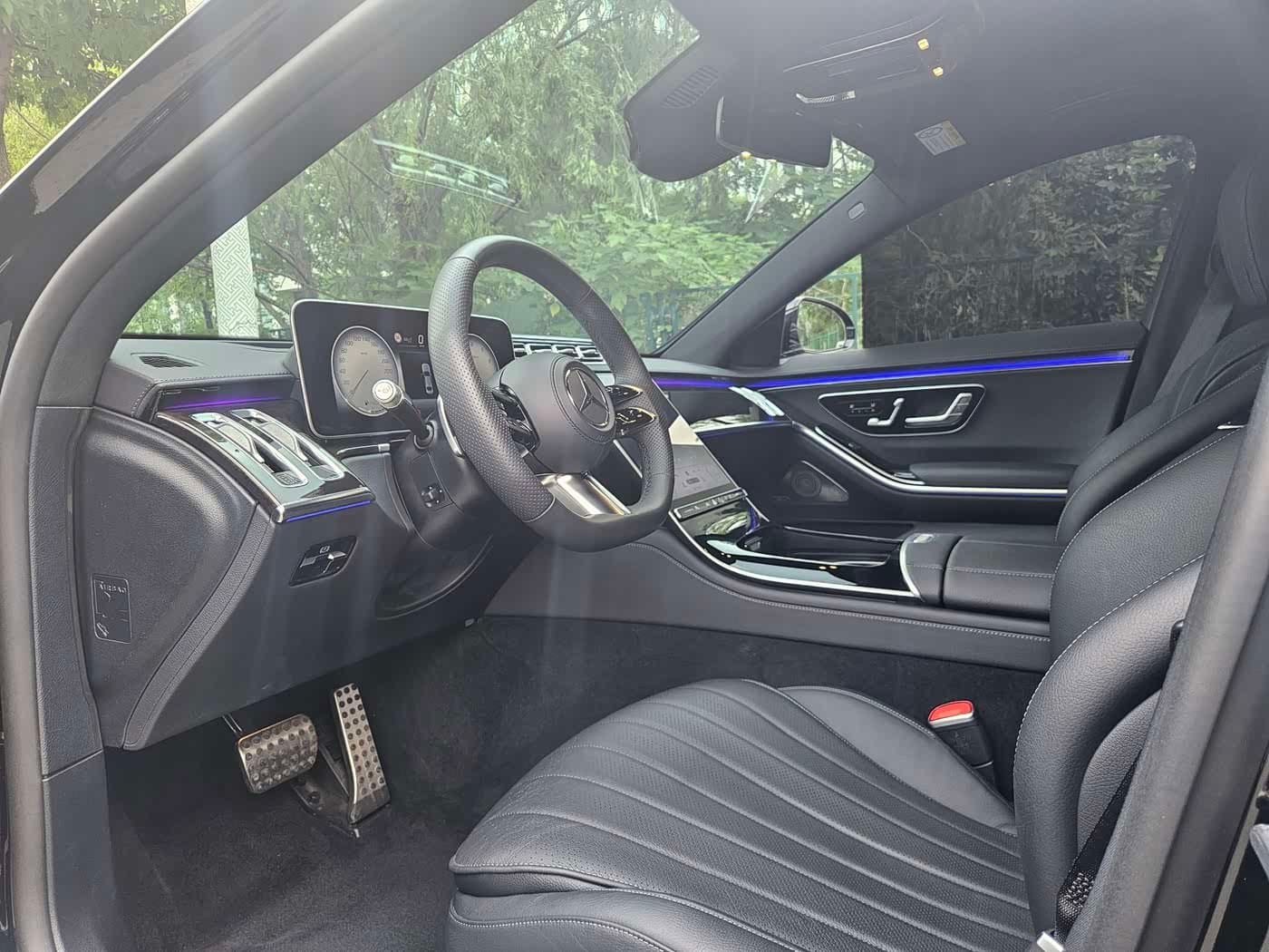 2022 Mercedes-Benz S-Class Black, 8,300 km, China export – photo 6