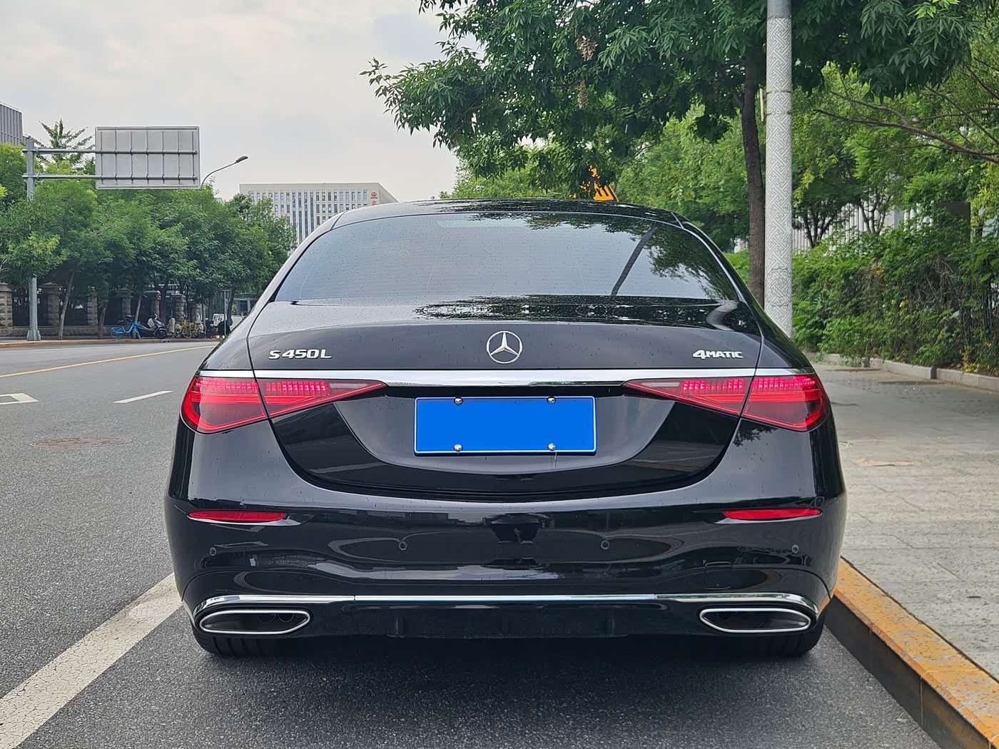 2022 Mercedes-Benz S-Class Black, 8,300 km, China export – photo 5