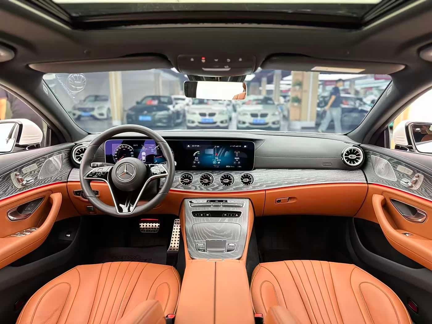 2022 Mercedes-Benz CLS White, 19,000 km, China export – photo 3