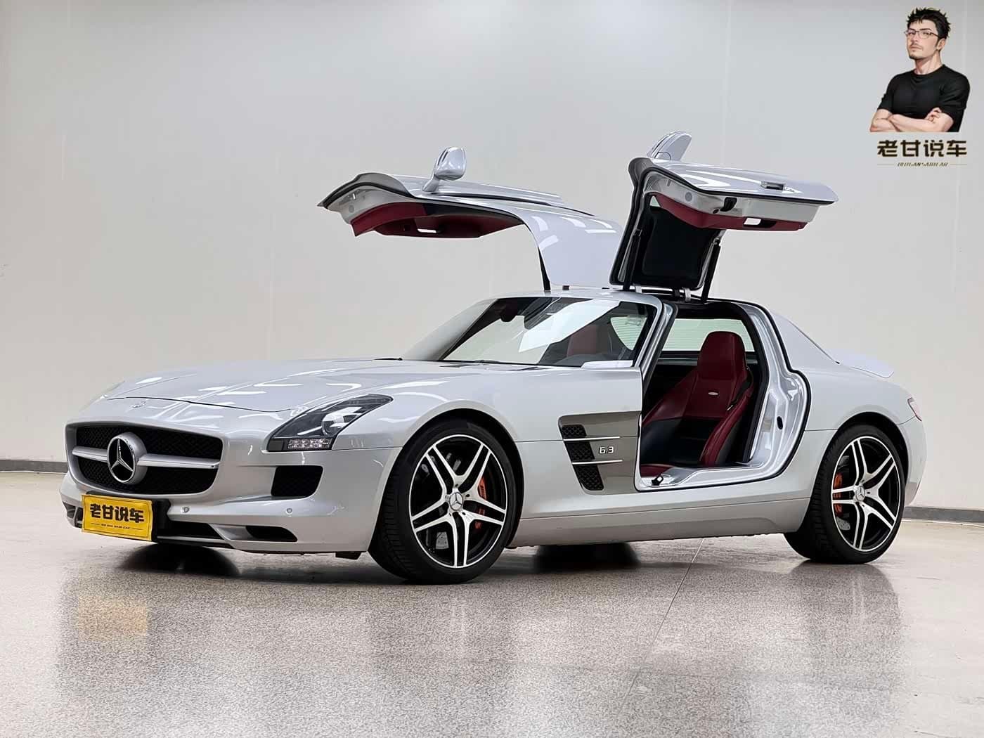 2010 Mercedes-Benz SLS AMG 银灰色, 59,900 km, China export – photo 1