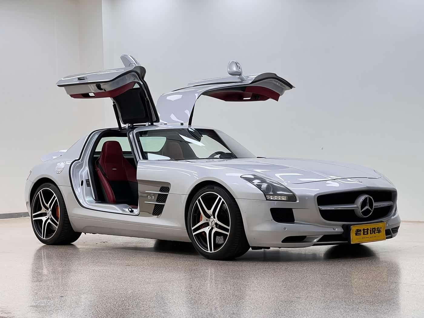 2010 Mercedes-Benz SLS AMG 银灰色, 59,900 km, China export – photo 3