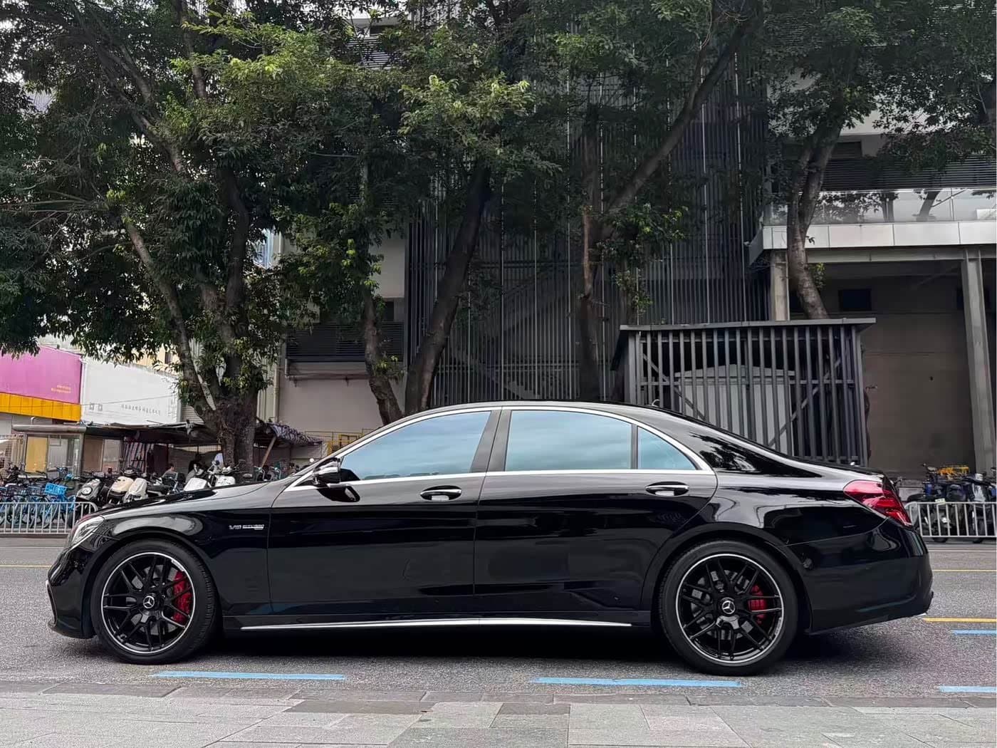 2018 Mercedes-Benz S-Class AMG Black, 126,000 km, China export – photo 3