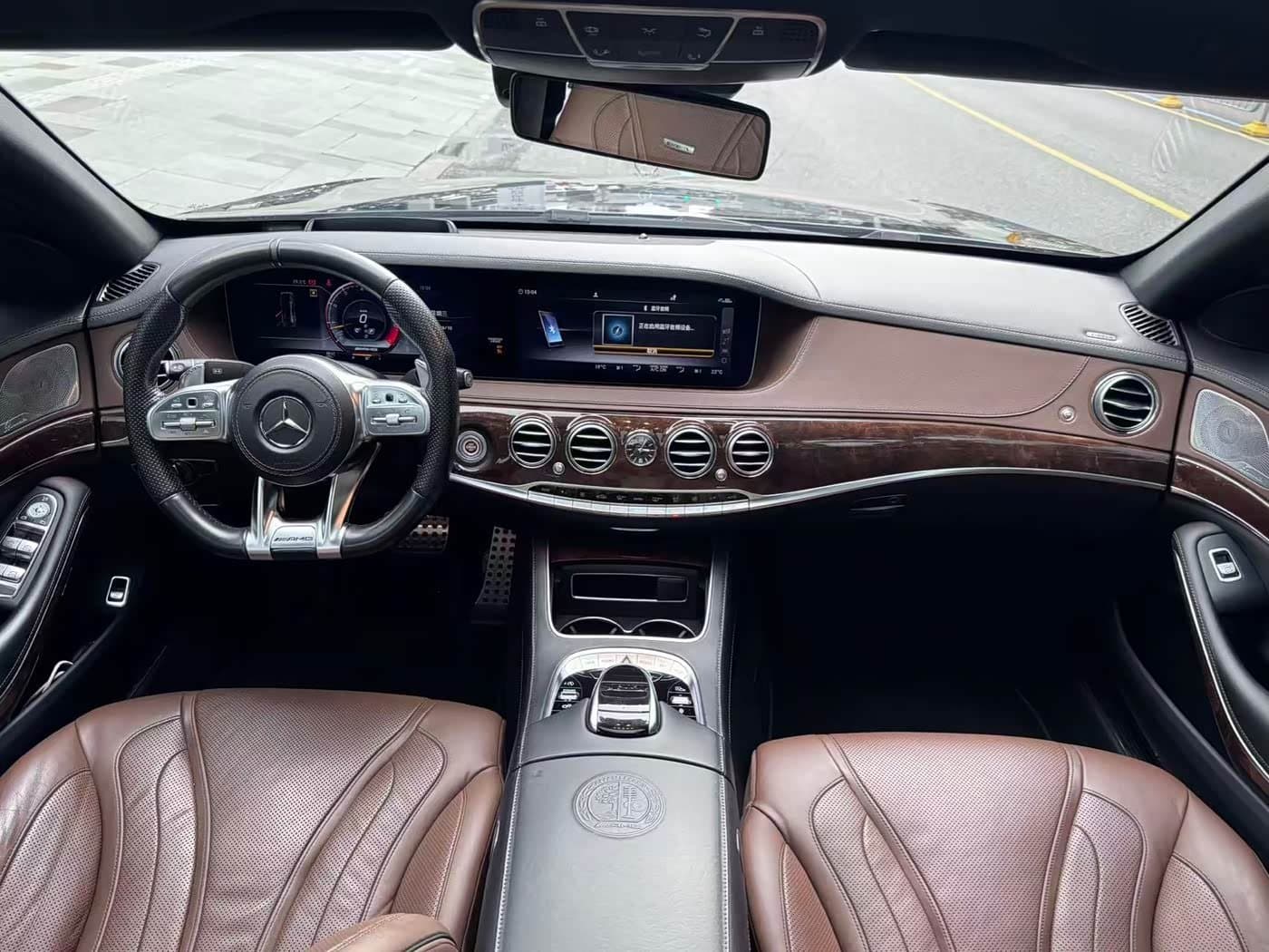 2018 Mercedes-Benz S-Class AMG Black, 126,000 km, China export – photo 4