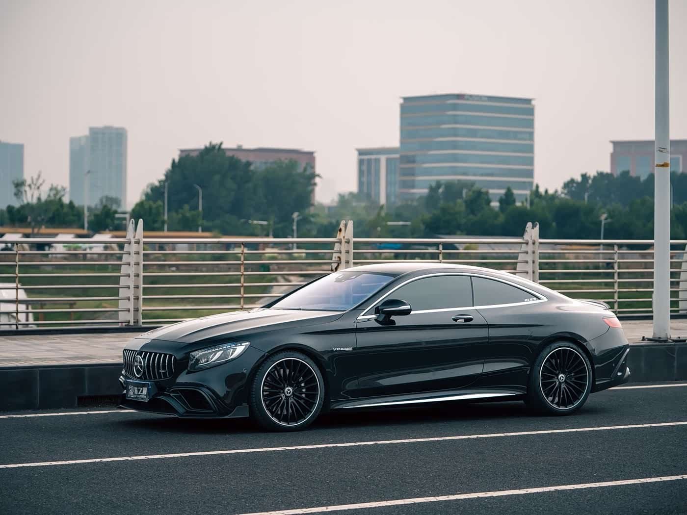 2018 Mercedes-Benz S-Class AMG Black, 45,000 km, China export – photo 5