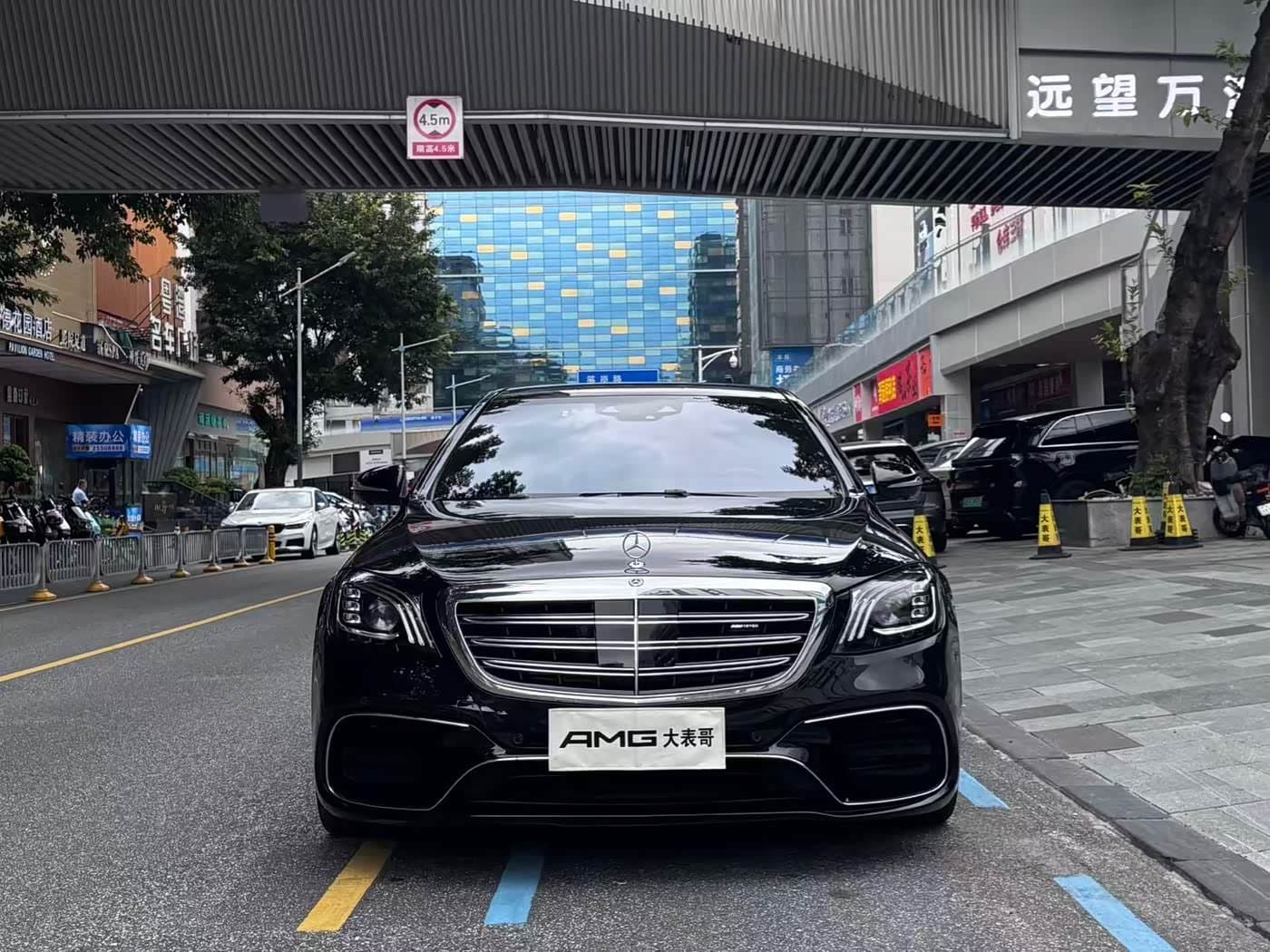 2018 Mercedes-Benz S-Class AMG Black, 126,000 km, China export – photo 2