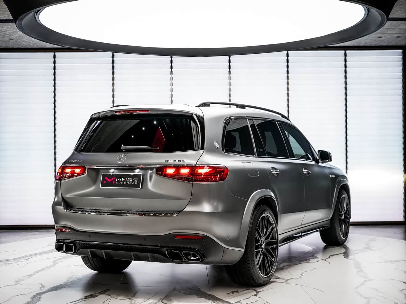2023 Mercedes-Benz GLS AMG 银灰色, 1,200 km, China export – photo 5