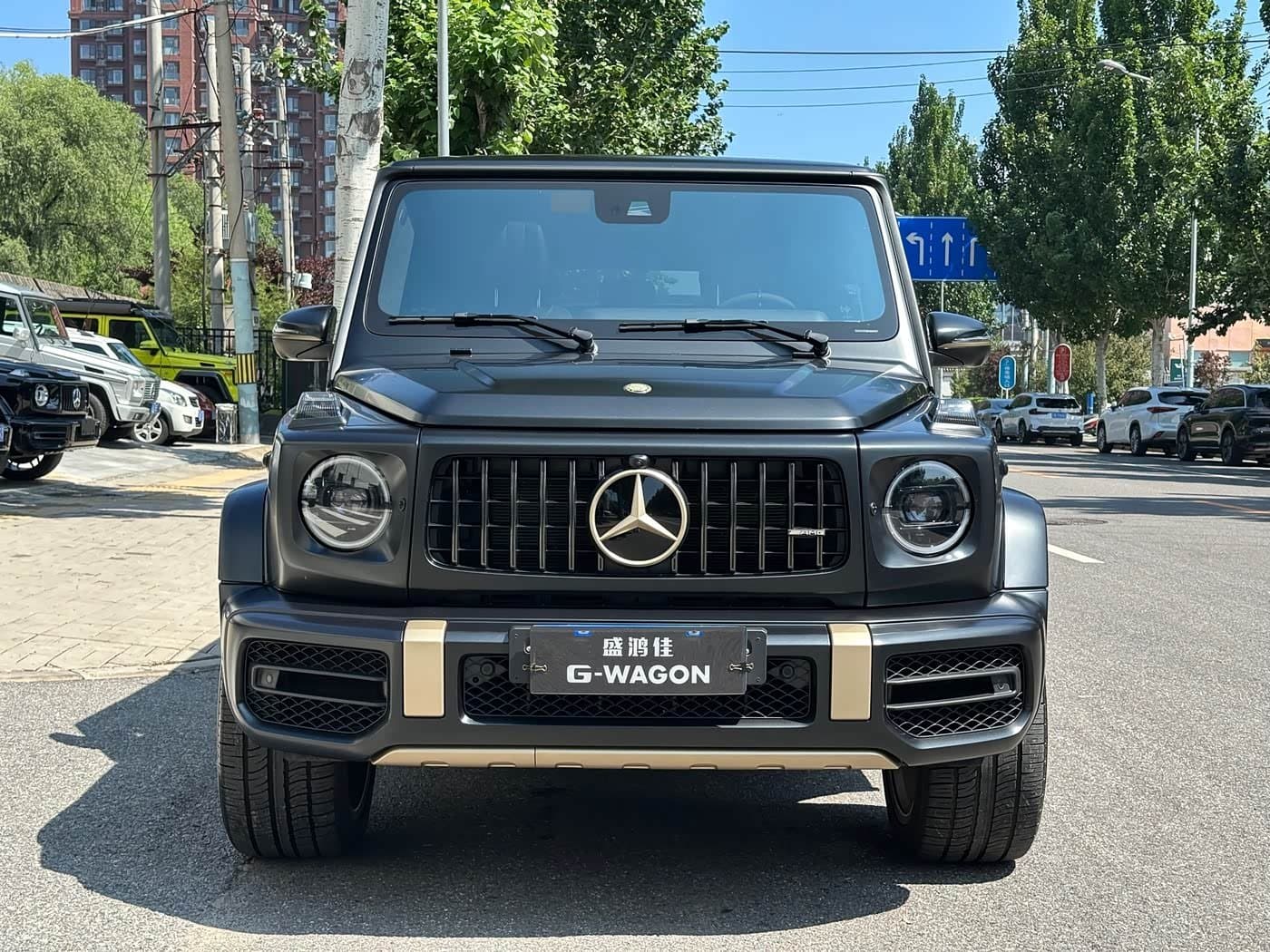 2024 Mercedes-Benz G-Class AMG Black, 17,000 km, China export – photo 4