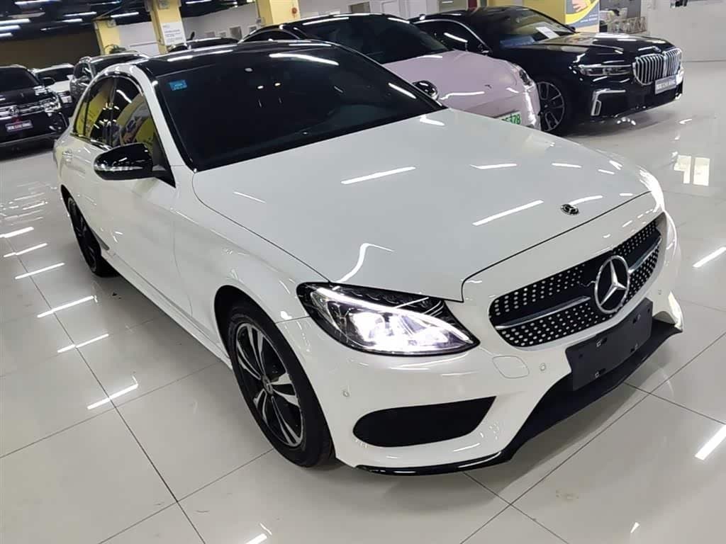 2017 Mercedes-Benz C-Class White, 44,700 km, China export – photo 4