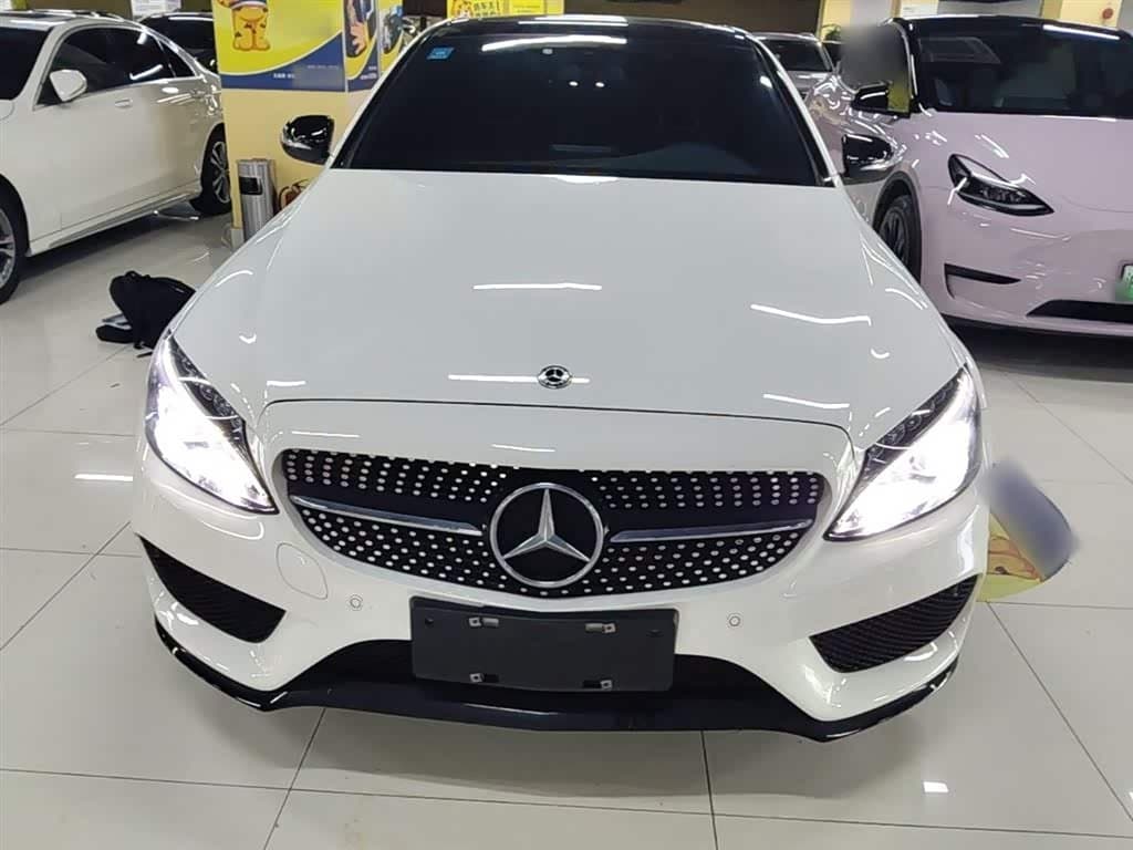 2017 Mercedes-Benz C-Class White, 44,700 km, China export – photo 3