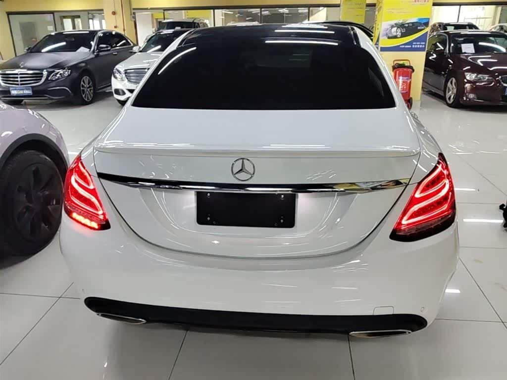 2017 Mercedes-Benz C-Class White, 44,700 km, China export – photo 6