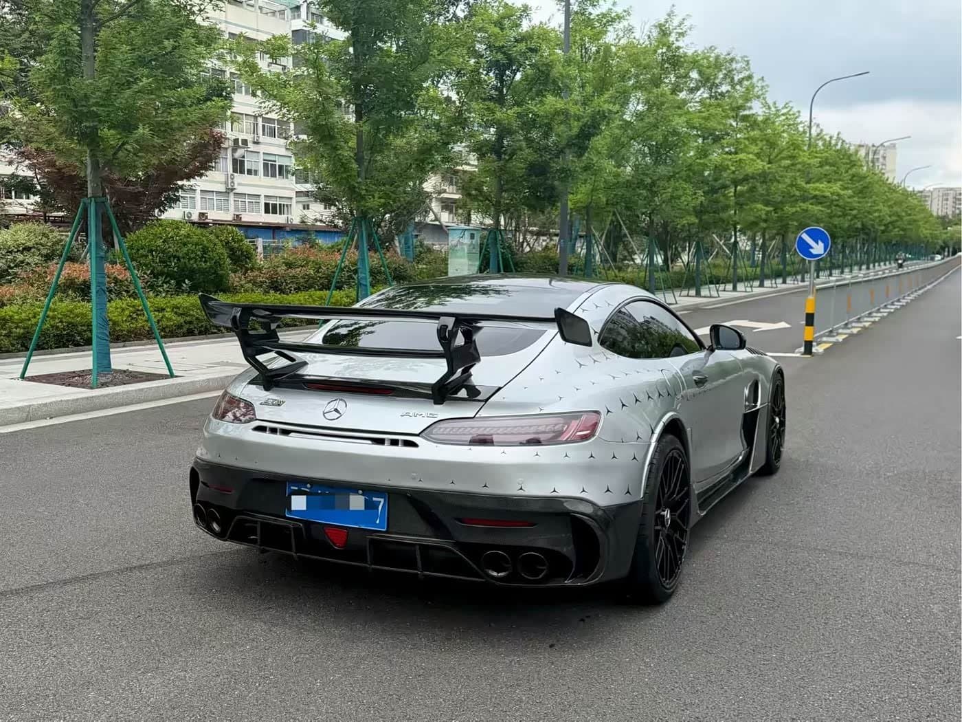 2019 Mercedes-Benz AMG GT 银灰色, 50,000 km, China export – photo 7