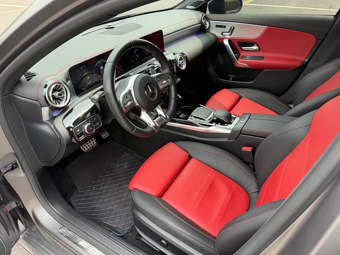 2020 Mercedes-Benz A-Class AMG 银灰色, 62,000 km, China export – photo 4