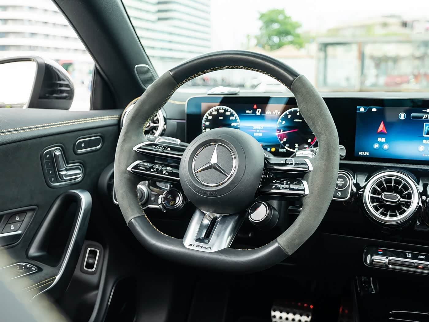 2023 Mercedes-Benz CLA AMG Black, 18,000 km, China export – photo 5