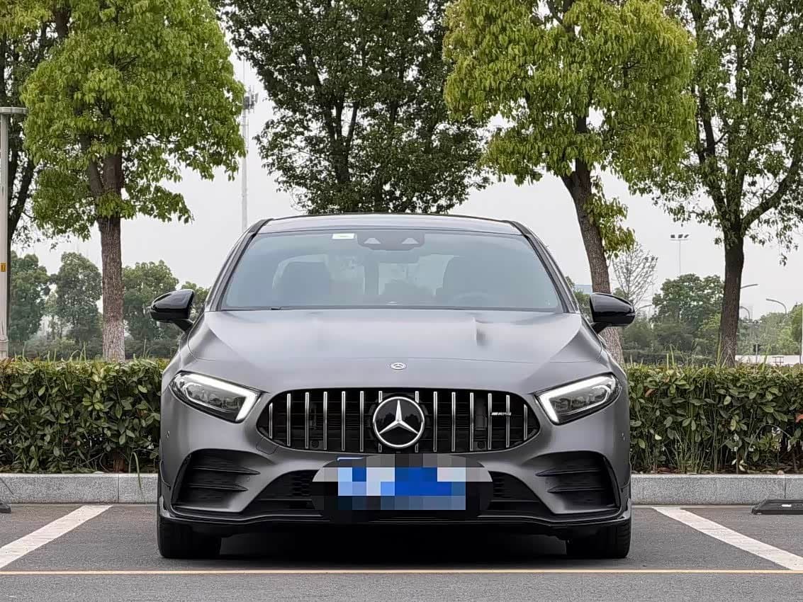 2020 Mercedes-Benz A-Class AMG 银灰色, 62,000 km, China export – photo 2