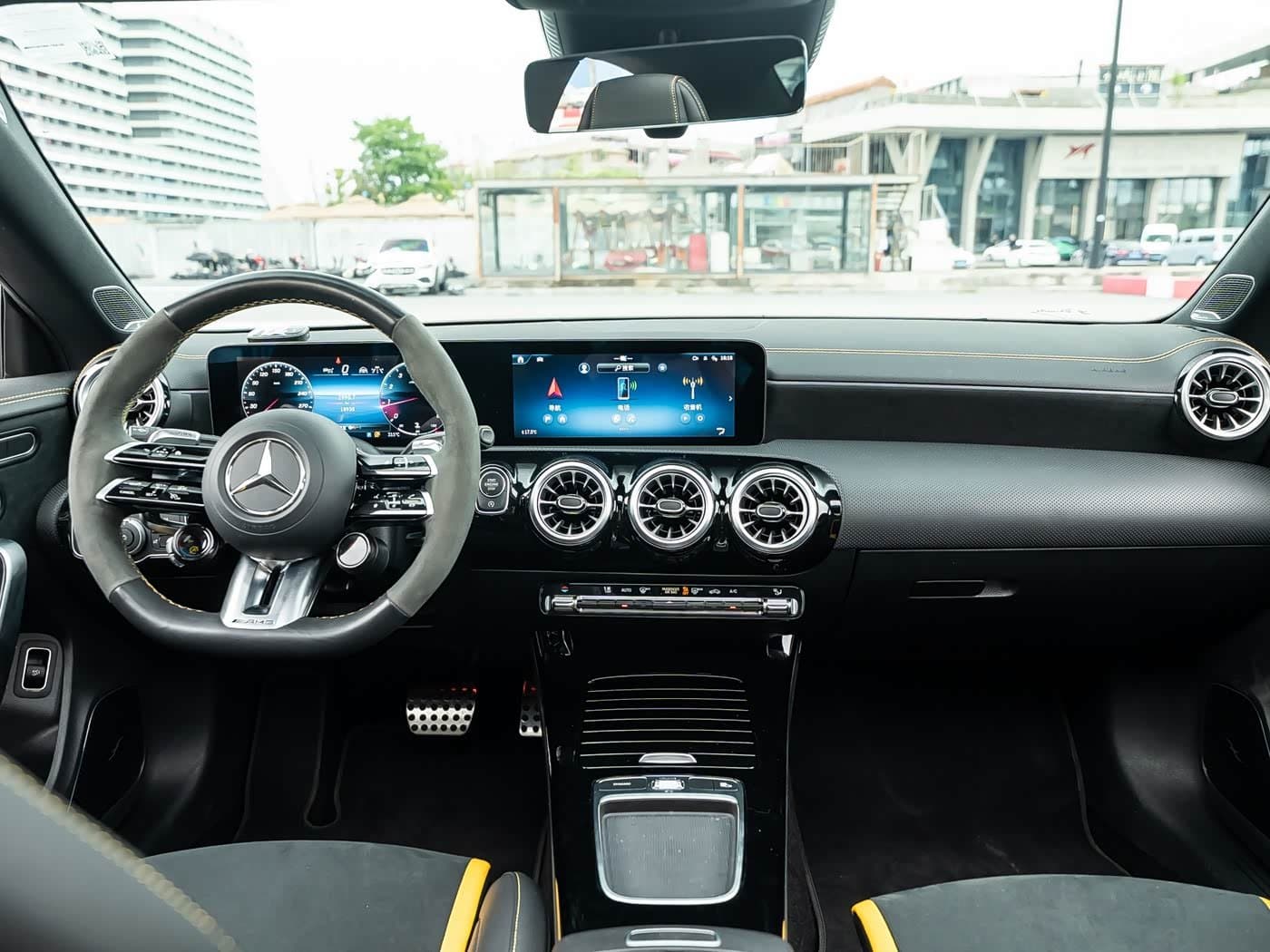 2023 Mercedes-Benz CLA AMG Black, 18,000 km, China export – photo 6