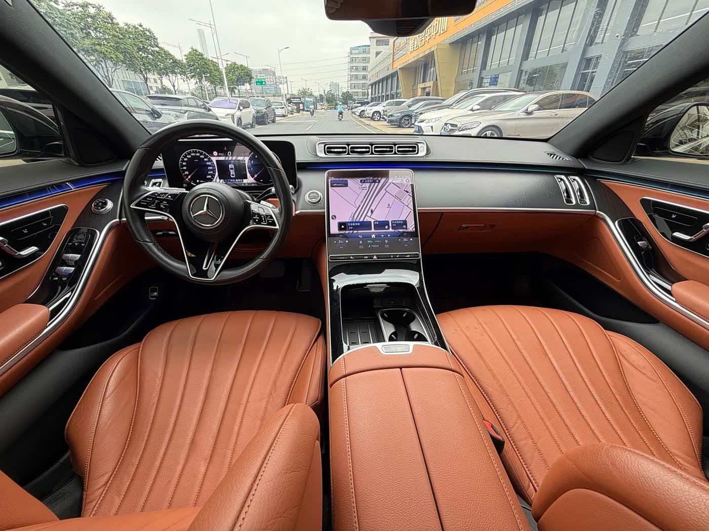 2022 Mercedes-Benz S-Class Black, 28,000 km, China export – photo 6