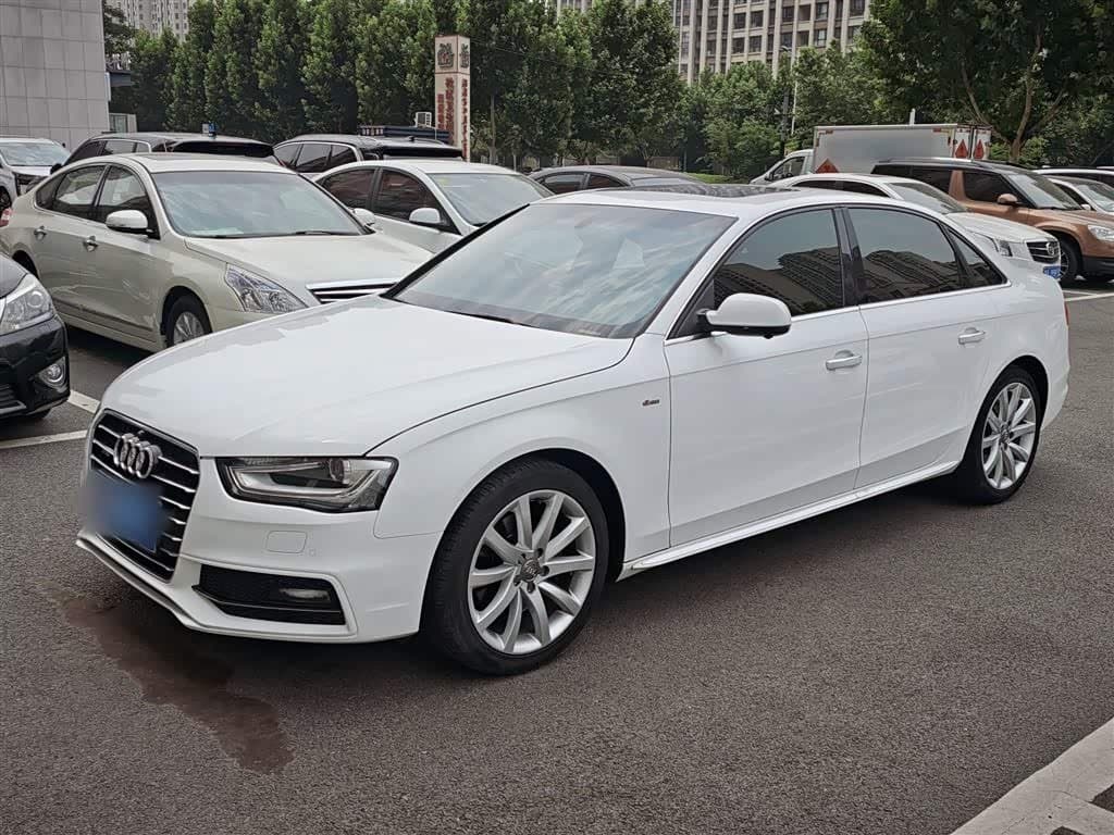 2015 Audi A4L White, 67,200 km, China export – photo 3