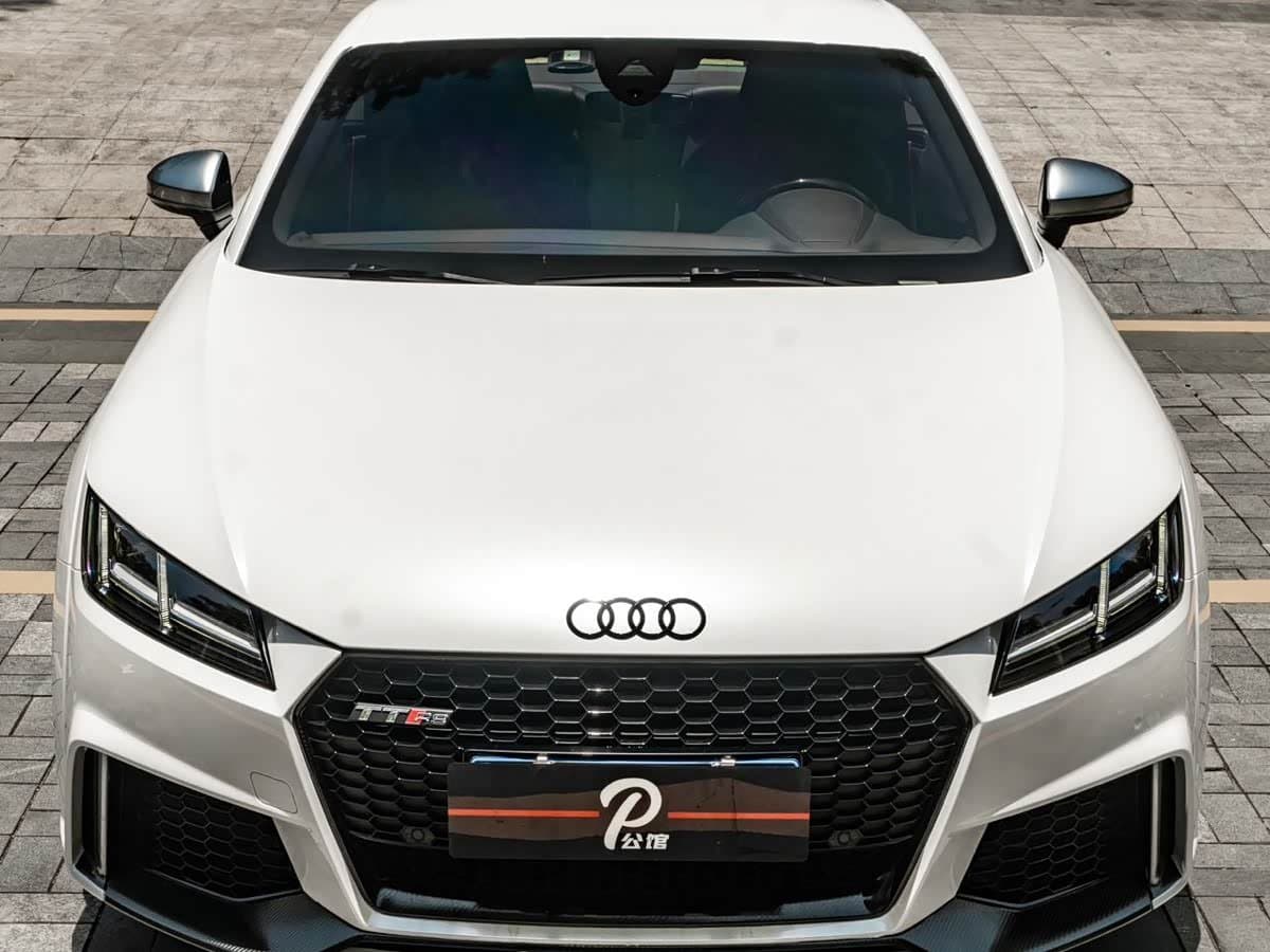 2017 Audi TT RS Blue, 14,000 km, China export – photo 2