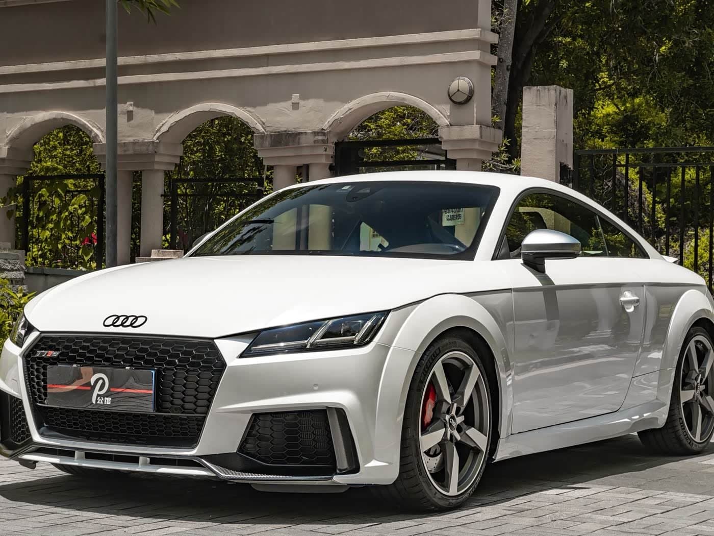 2017 Audi TT RS Blue, 14,000 km, China export – photo 1