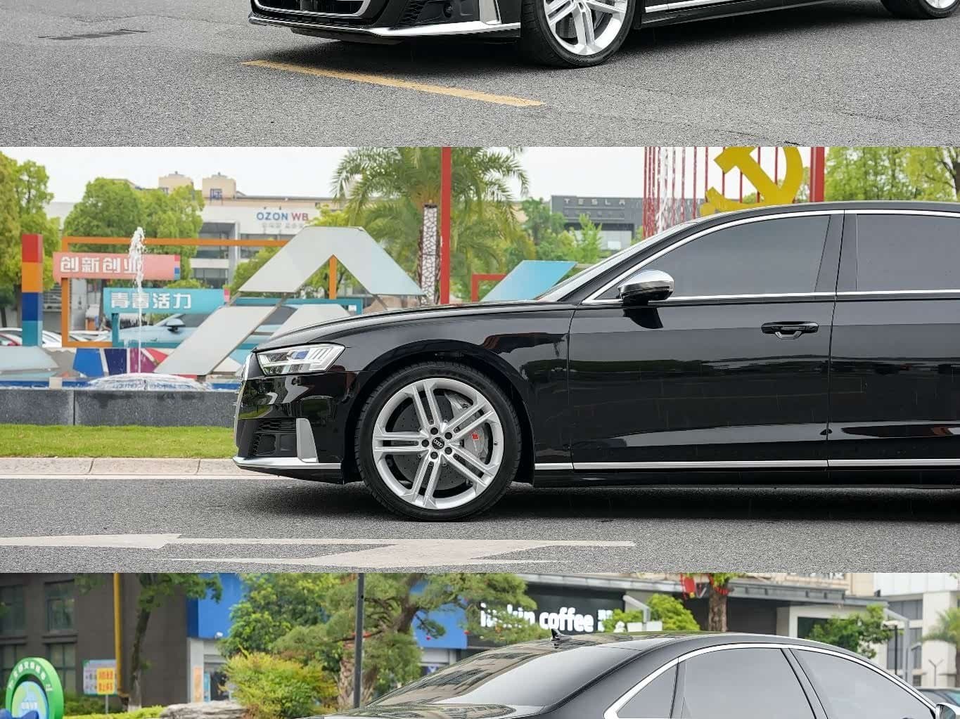 2020 Audi S8 Black, 38,000 km, China export – photo 7