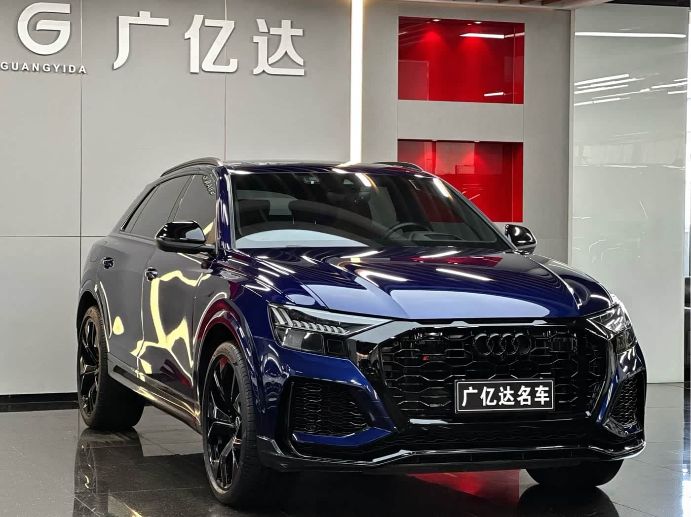 2021 Audi RS Q8 Blue, 78,000 km, China export – photo 3