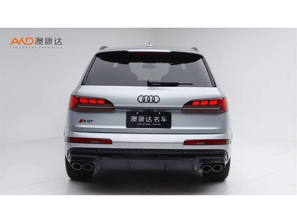 2024 Audi SQ7 银灰色, 5,000 km, China export – photo 4