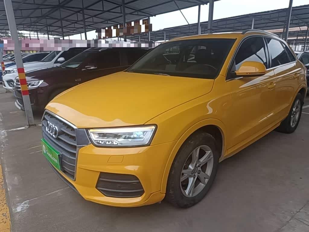 2017 Audi Q3 Yellow, 93,100 km, China export – photo 2